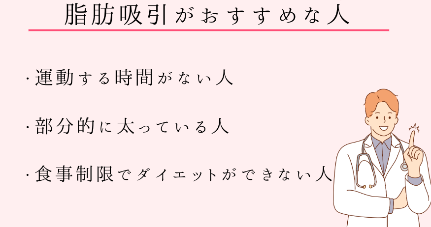 脂肪吸引におすすめな人