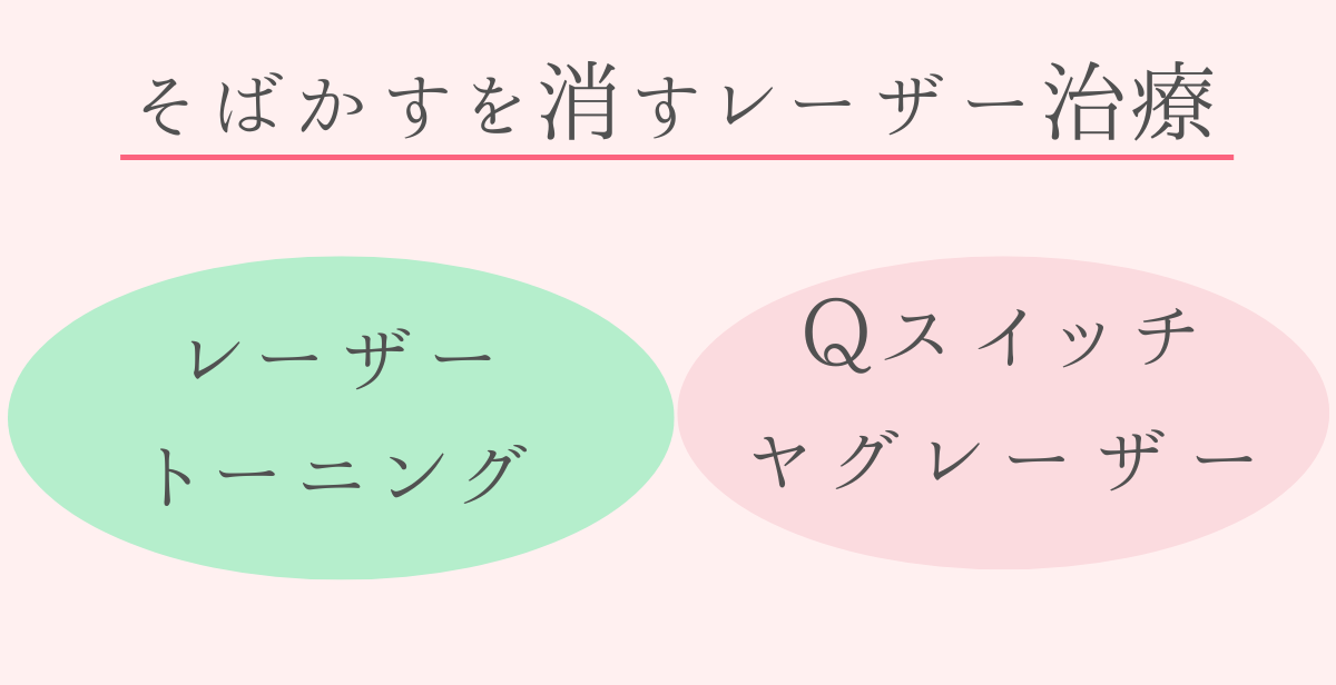 そばかすを消すレーザー治療の種類と平均費用