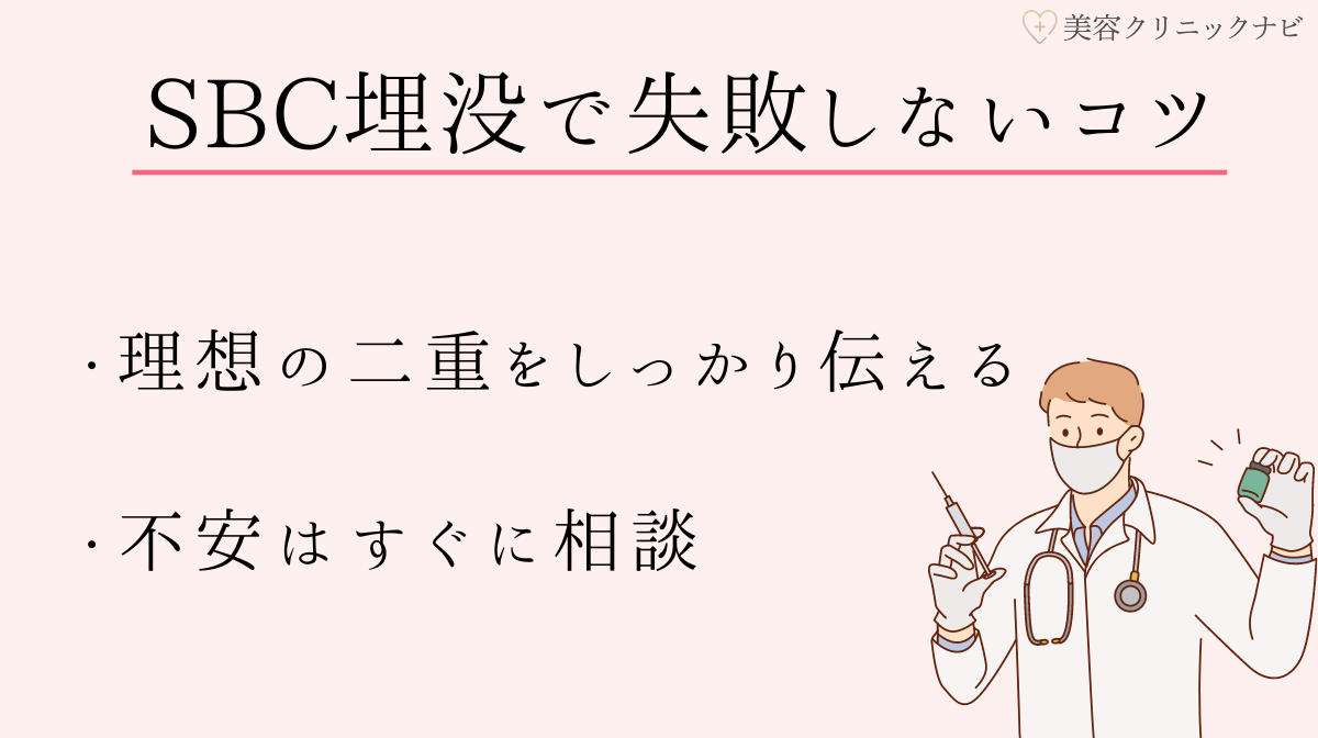 湘南美容クリニックの埋没で失敗しないコツ