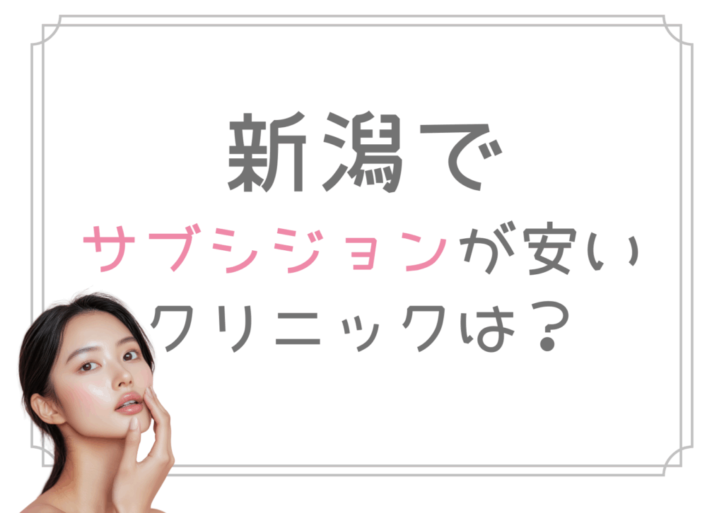 新潟 サブシジョン